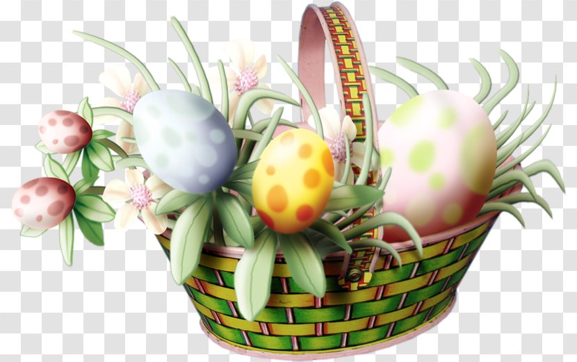 Easter Bunny Egg Woman - Cut Flowers Transparent PNG
