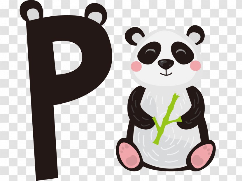 Giant Panda Drawing Poster - Cartoon Transparent PNG