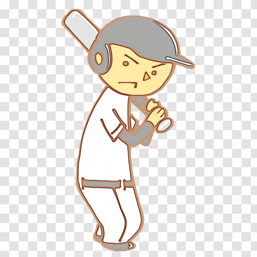 Cartoon Hat Baseball Character Transparent PNG