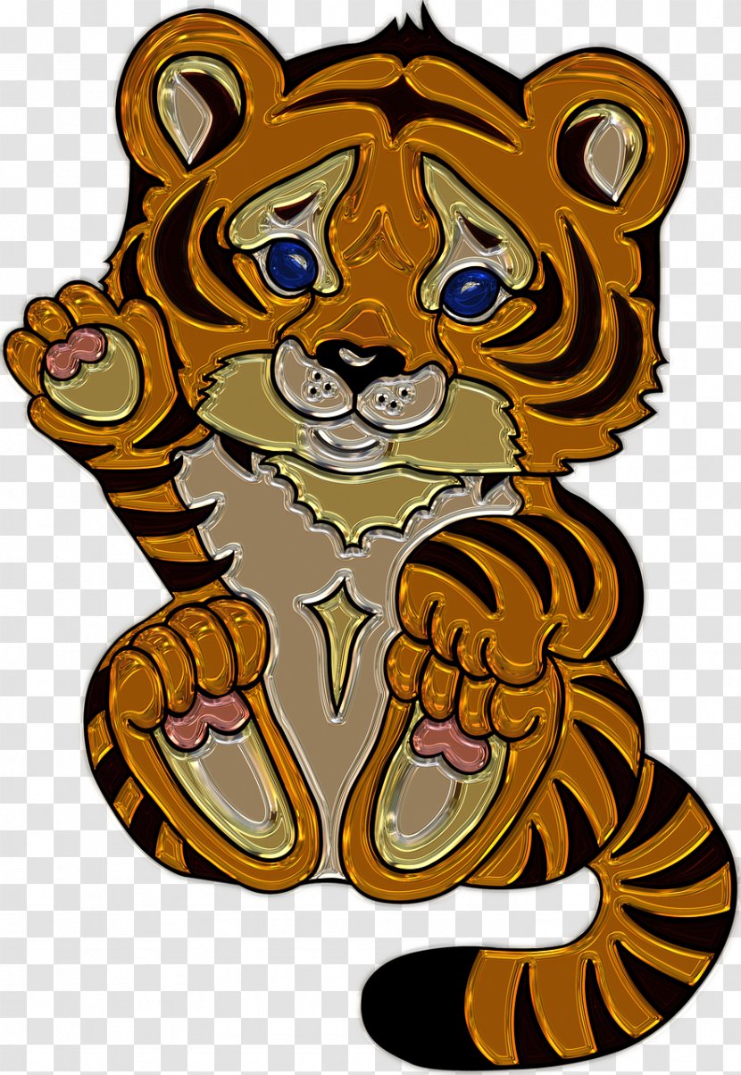 Tiger Child - Art Transparent PNG