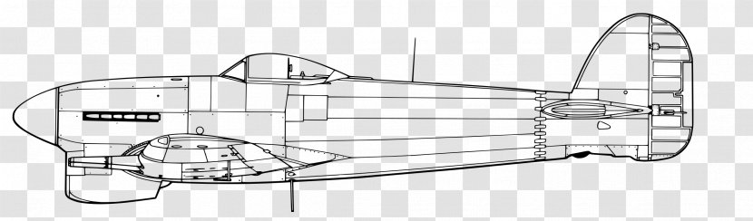 Hawker Tempest Airplane Typhoon Aircraft Supermarine Spitfire - Auto Part Transparent PNG
