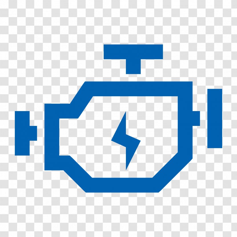 Car Engine Font - Blue - Parts Transparent PNG