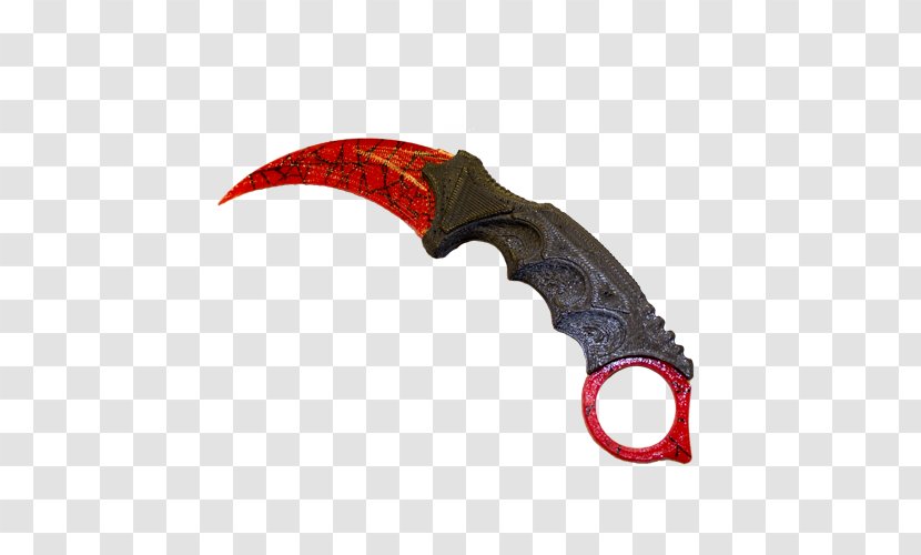 Knife Karambit Hunting & Survival Knives Counter-Strike: Global Offensive Utility - Melee Weapon Transparent PNG
