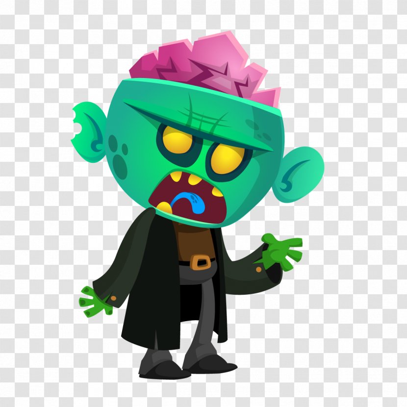 Frankenstein's Monster Cartoon - Heart - Sand Transparent PNG