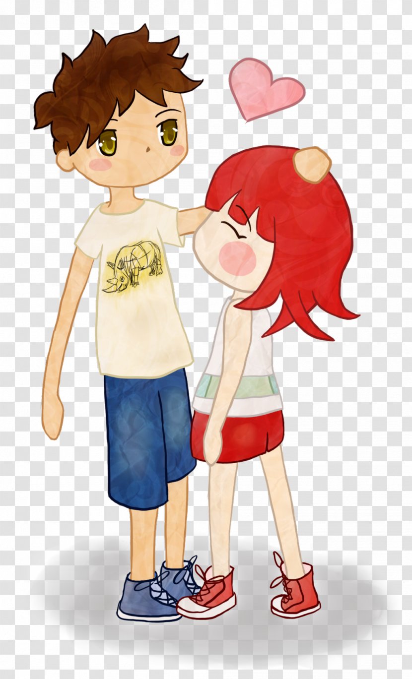 Boyfriend Friendship Cartoon - Silhouette - Boyfriends Transparent PNG