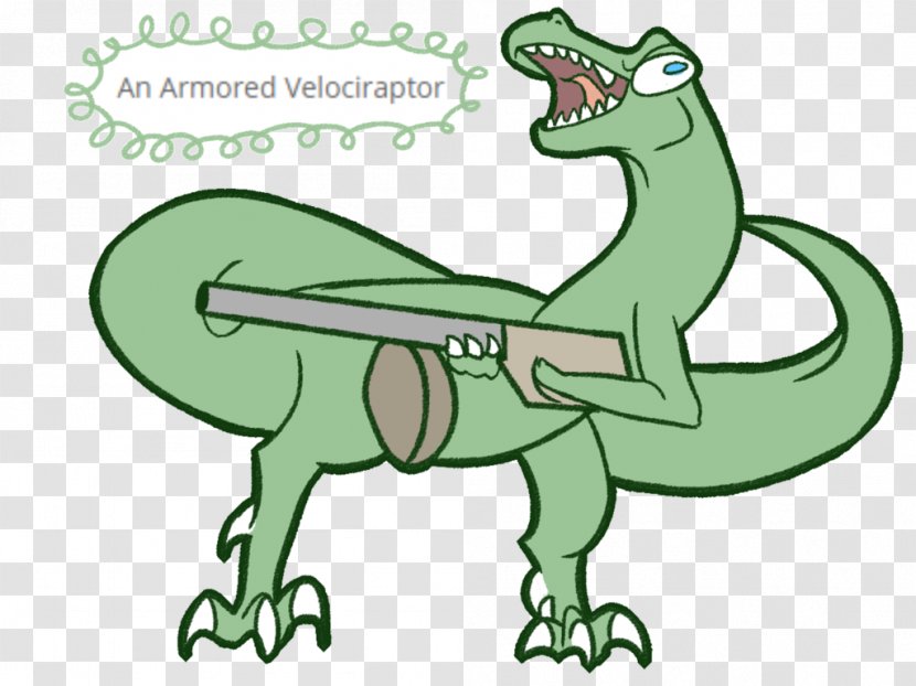 Dinosaur Amphibian Cartoon Line Art Clip - Character Transparent PNG