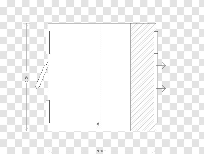 White Furniture Angle - Design Transparent PNG