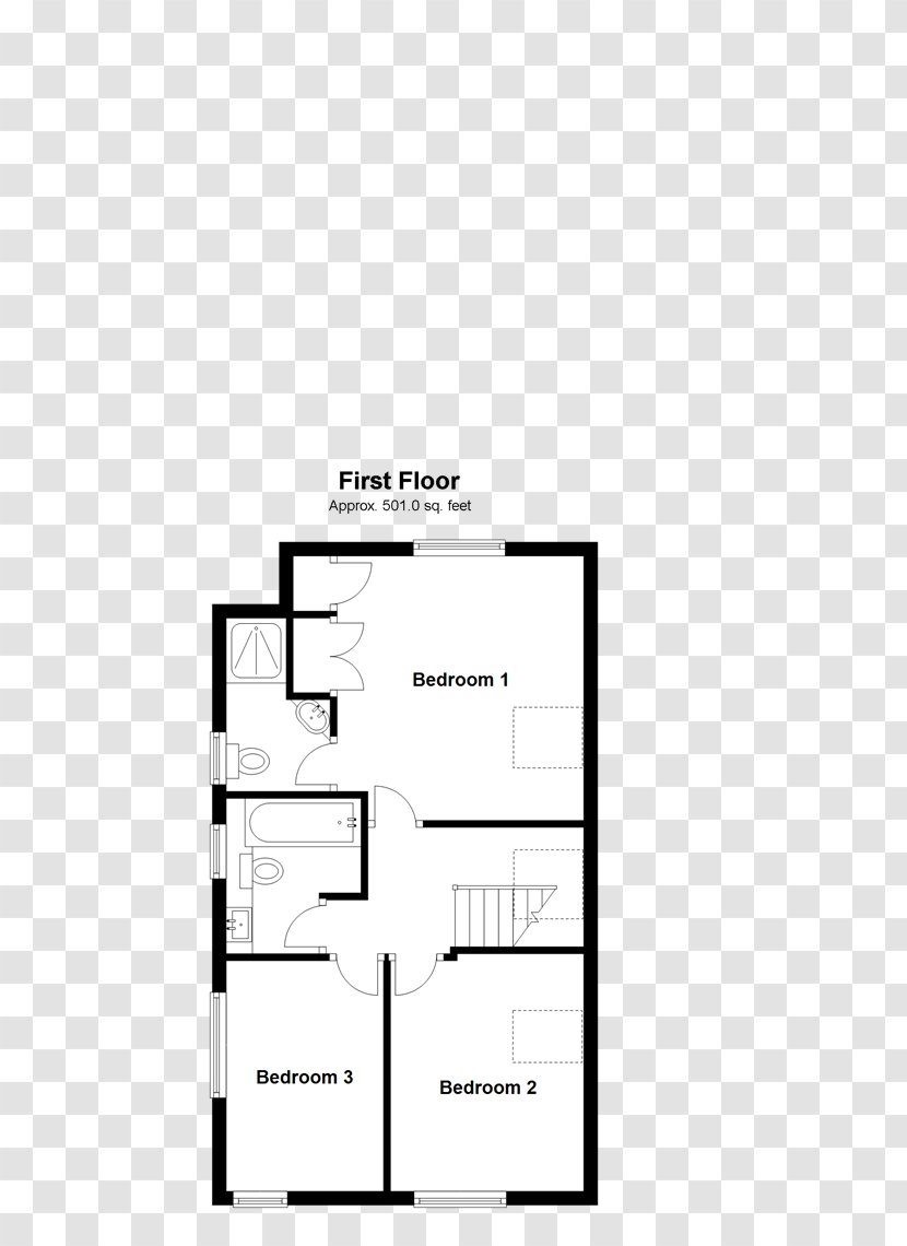 Brand Floor Plan Line - Black And White - Design Transparent PNG