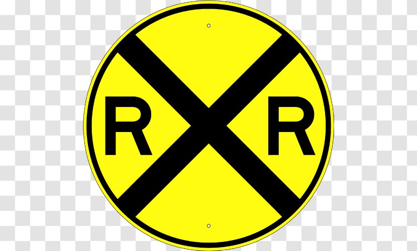 Rail Transport Train Level Crossing Sign Transparent PNG