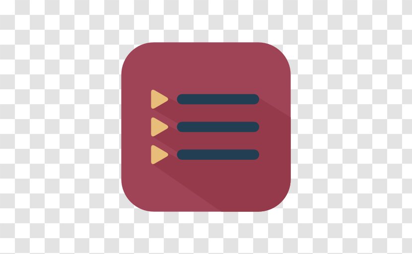 Rectangle Magenta Brand - Video Player - Logo Transparent PNG