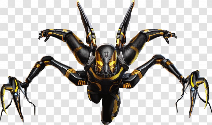 Hank Pym Wasp Darren Cross Marvel Studios Cinematic Universe - Crab - Ant Man Transparent PNG