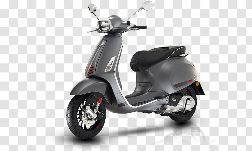 Scooter Piaggio Vespa Sprint Motorcycle - Motor Vehicle - LX 150 Transparent PNG