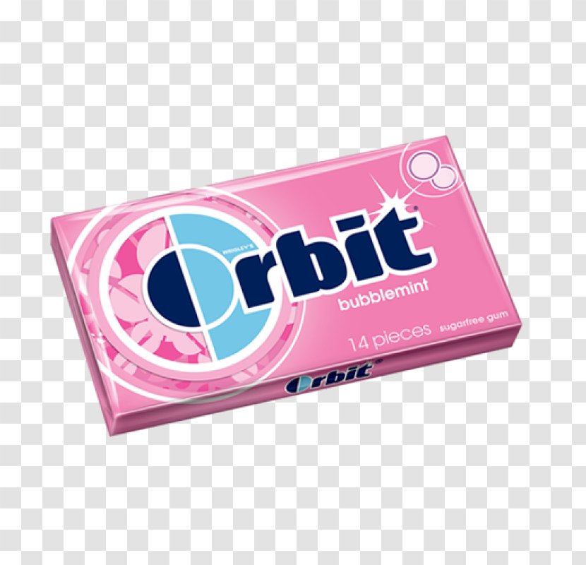 Chewing Gum Mentha Spicata Peppermint Orbit - Sweetness Transparent PNG