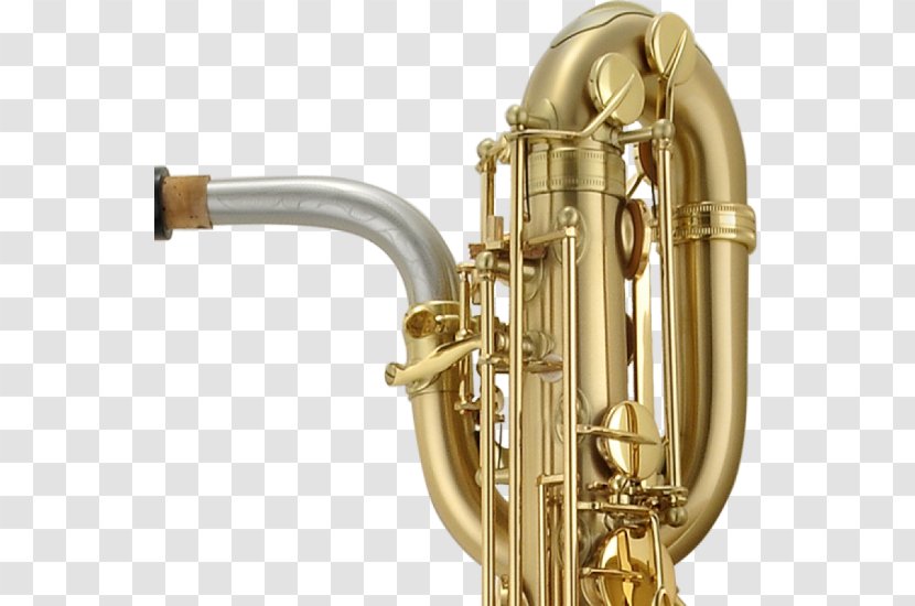 Baritone Saxophone Saxhorn Euphonium Mellophone - Brass Transparent PNG