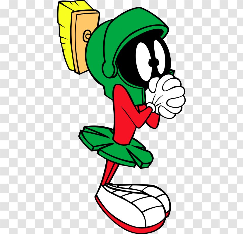 Marvin The Martian Clip Art Looney Tunes Vector Graphics - Fictional Character Transparent PNG