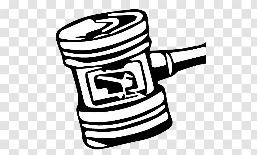 Book Drawing - Gavel - Thumb Coloring Transparent PNG