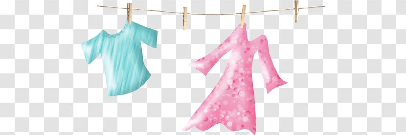 Clothing Outerwear Rope - Woman - Hand-painted Women Drying Clothes Transparent PNG