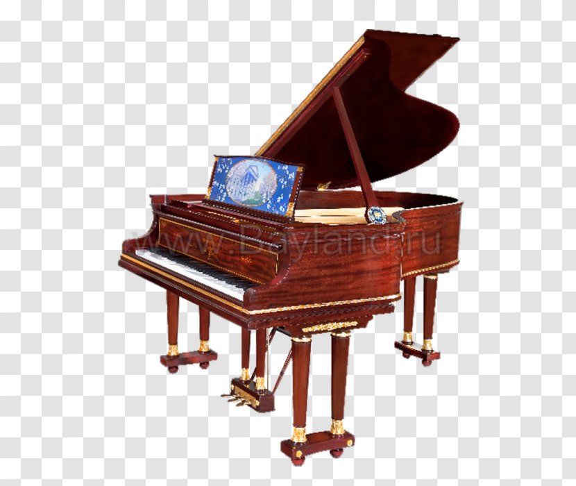 Musical Instruments Steinway & Sons Piano Keyboard - Watercolor Transparent PNG