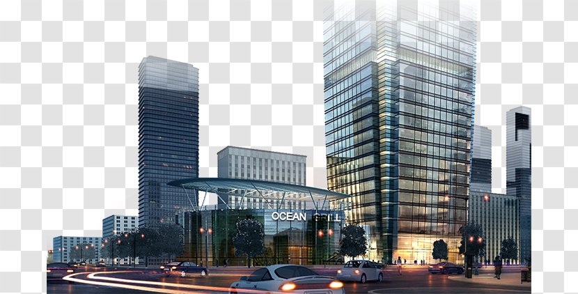 Building Gratis Vecteur - Tower - Busy City Transparent PNG