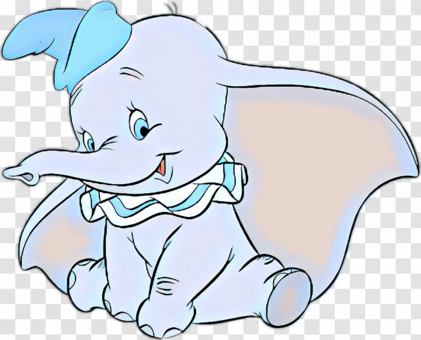 Dog Elephant Sticker Mickey Mouse Animation - Cartoon - Dumbo Transparent PNG