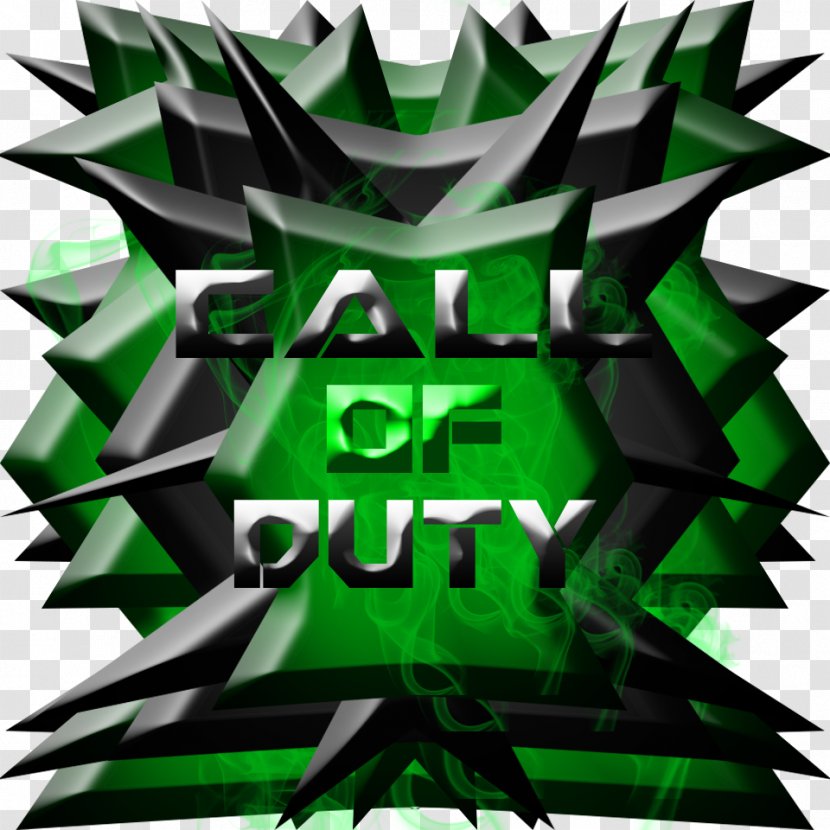 Logo Green Font Fiction Character - Call Of Duty Transparent PNG