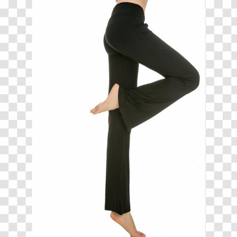 Leggings Tracksuit Yoga Pants Waist - Silhouette Transparent PNG