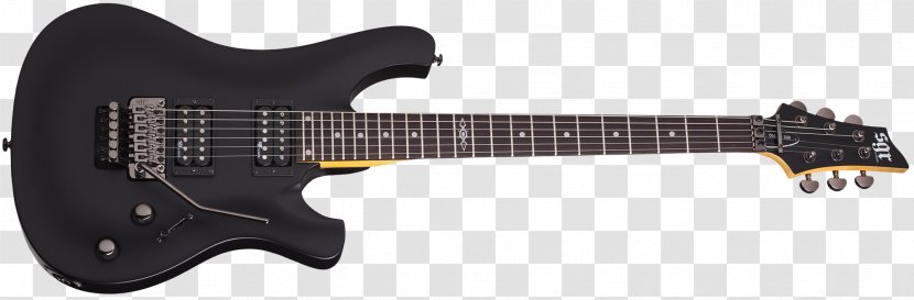 Schecter Guitar Research C-1 Hellraiser FR Demon-6 Floyd Rose - Bass Transparent PNG