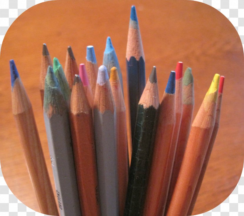 Writing Implement Pencil Office Supplies - Colored Pencils Transparent PNG