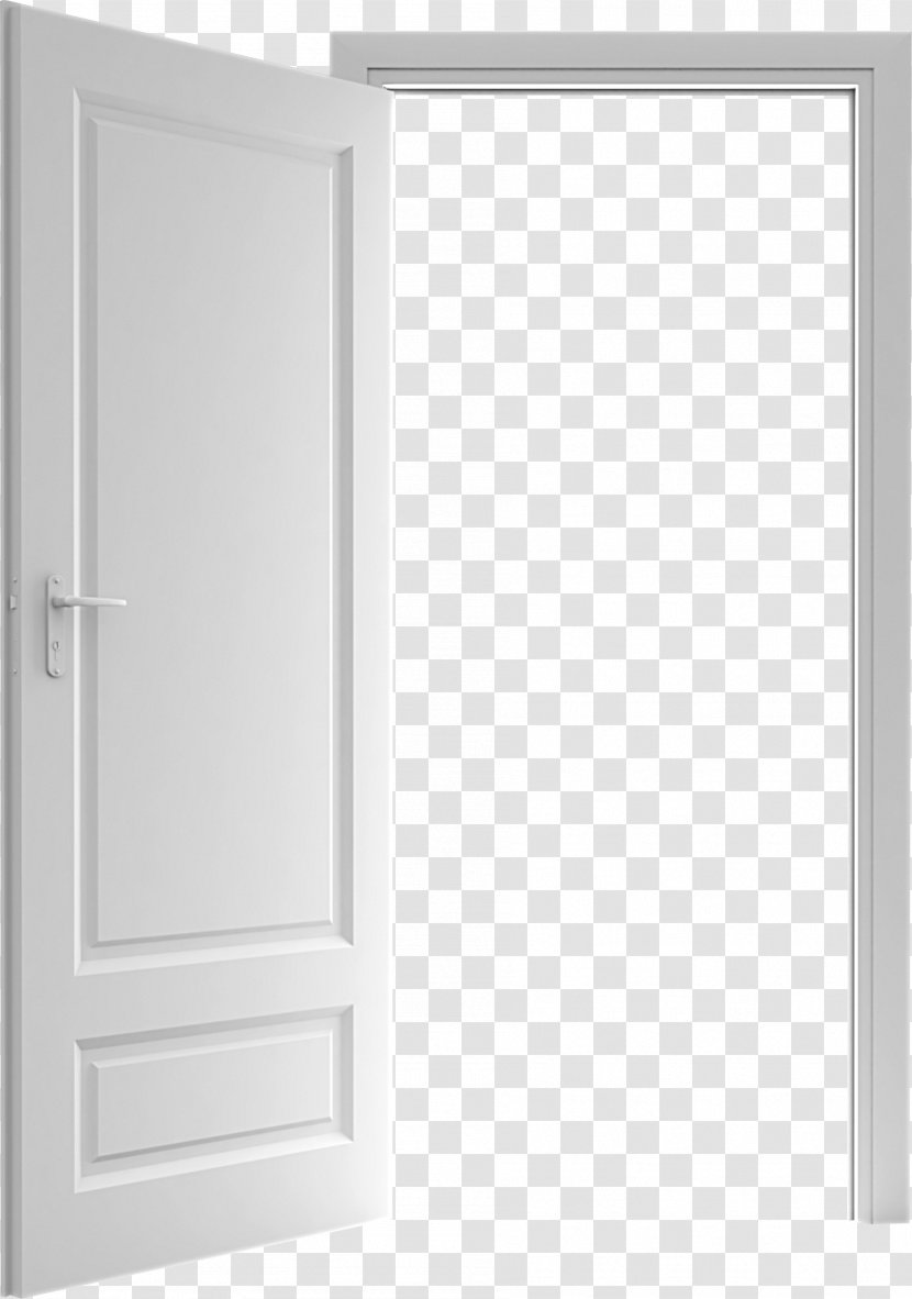 White Door Download - Handle Transparent PNG