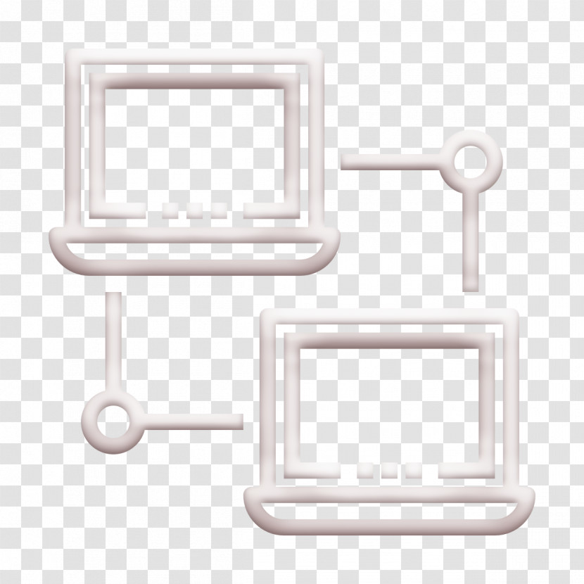 Network And Database Outline Icon Local Network Icon Conection Icon Transparent PNG