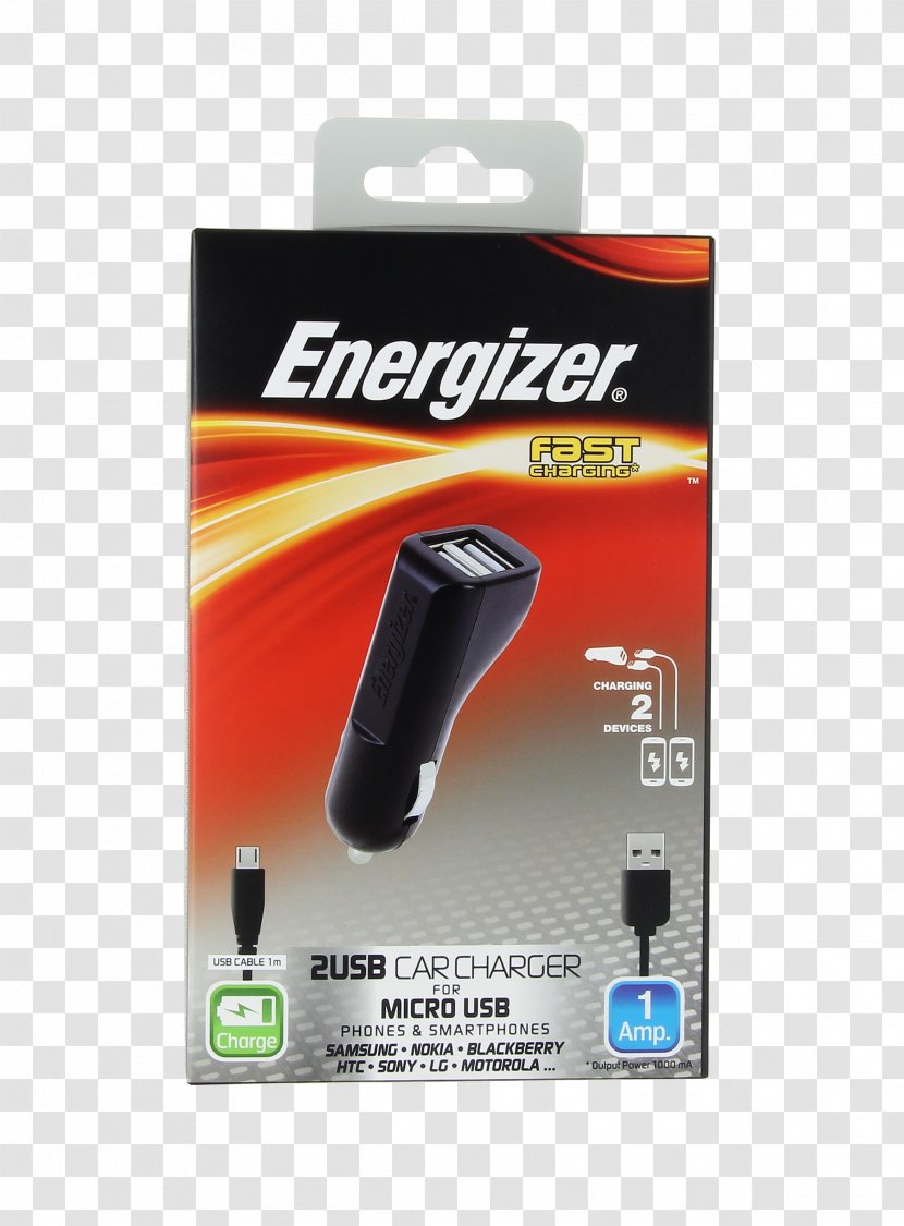 Battery Charger Mobile Phone Accessories Energizer IPhone USB - Phones - Iphone Transparent PNG