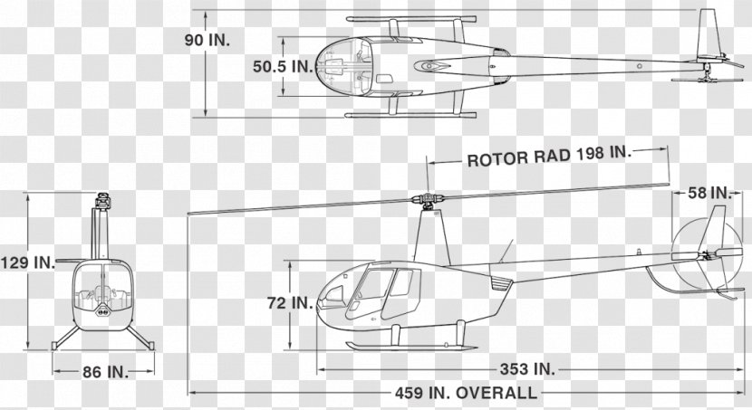 Robinson R44 R66 Helicopter Car R22 Transparent PNG