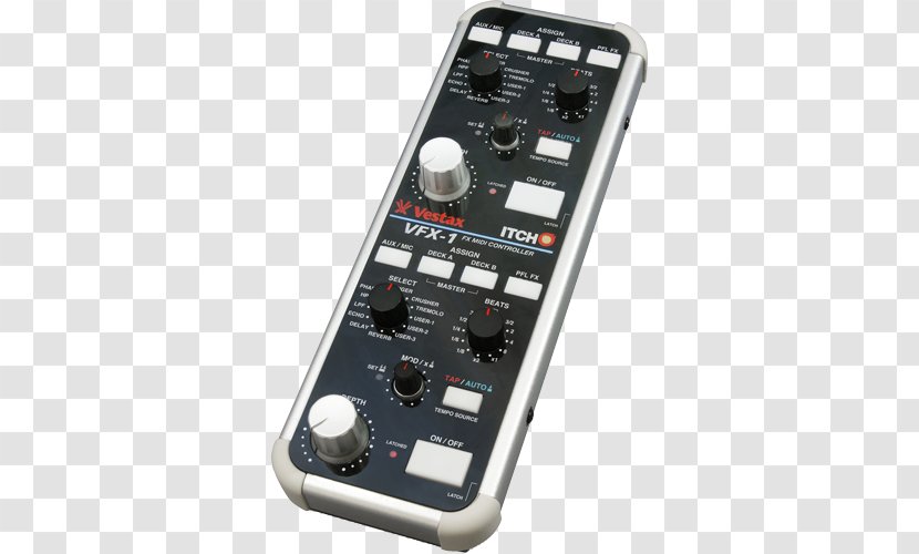 Vestax Audio Mixers Disc Jockey DJ Mixer - Equipment - Controller Transparent PNG
