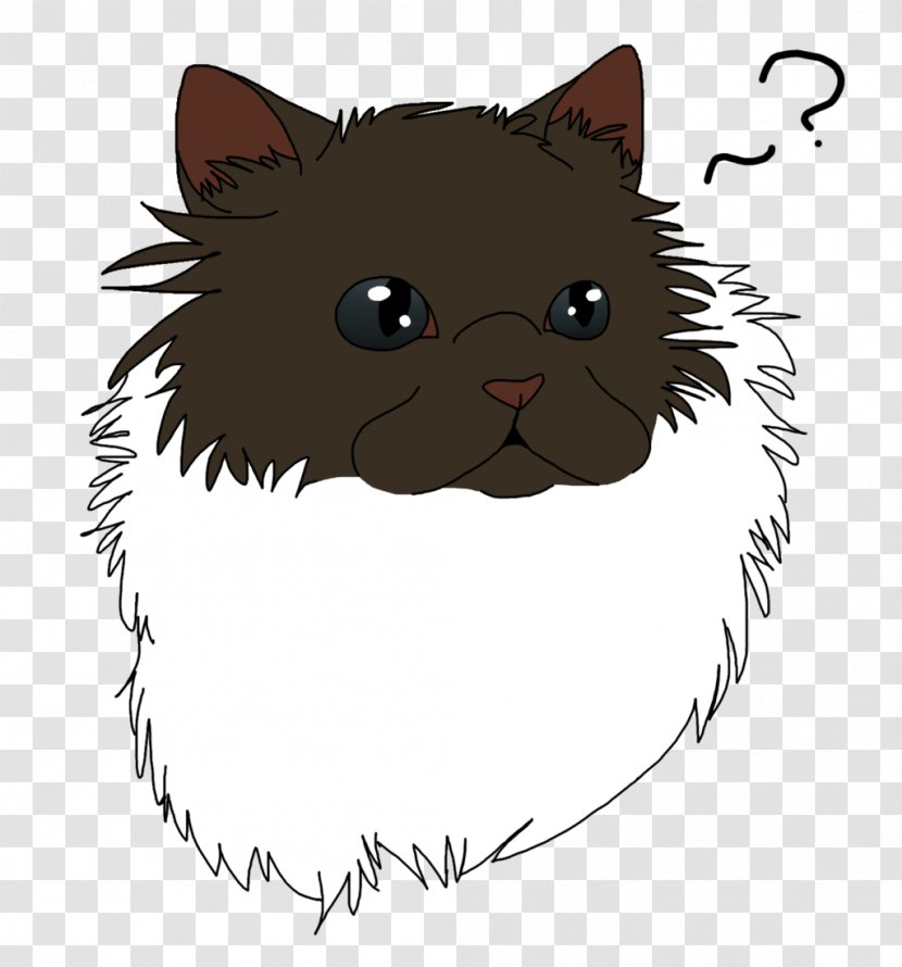 Whiskers Kitten Black Cat Domestic Short-haired - Dog Like Mammal Transparent PNG
