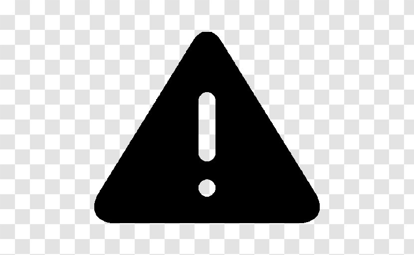 Warning Sign - Web Button Transparent PNG
