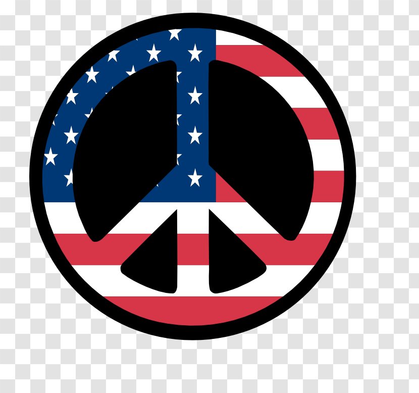 Peace Symbols 0 Clip Art - Symbol - Free Us Flag Images Transparent PNG