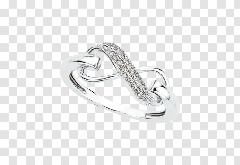 Ring Silver Body Jewellery Platinum - Human Transparent PNG