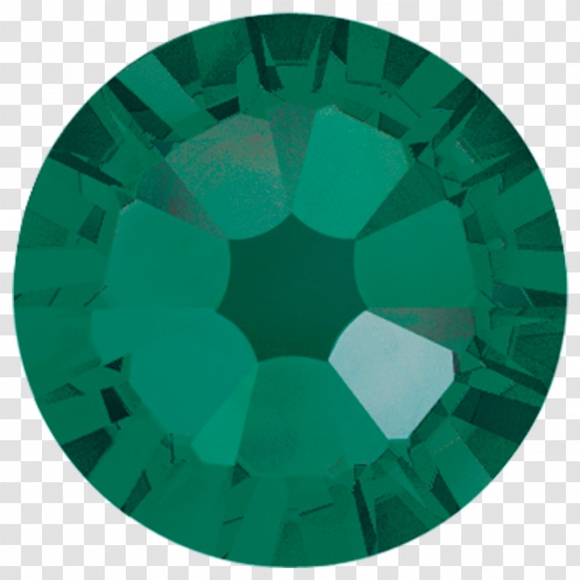 Swarovski AG Crystal Imitation Gemstones & Rhinestones Hotfix Emerald - Nail Art Transparent PNG