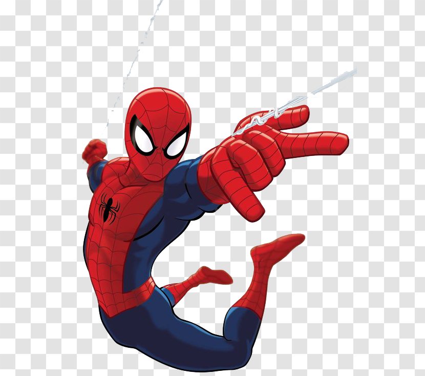 Spider-Man: Shattered Dimensions Ultimate Spider-Man Television Show Marvel Comics - Red - Spiderman Comic Transparent PNG
