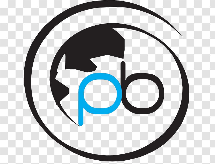 Circle Brand Logo White Clip Art - Black And Transparent PNG