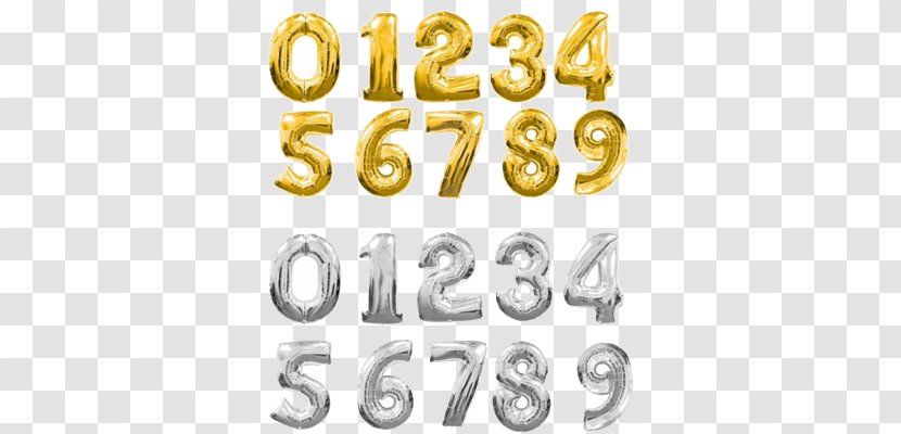 Toy Balloon Numerical Digit Helium - Ball Transparent PNG