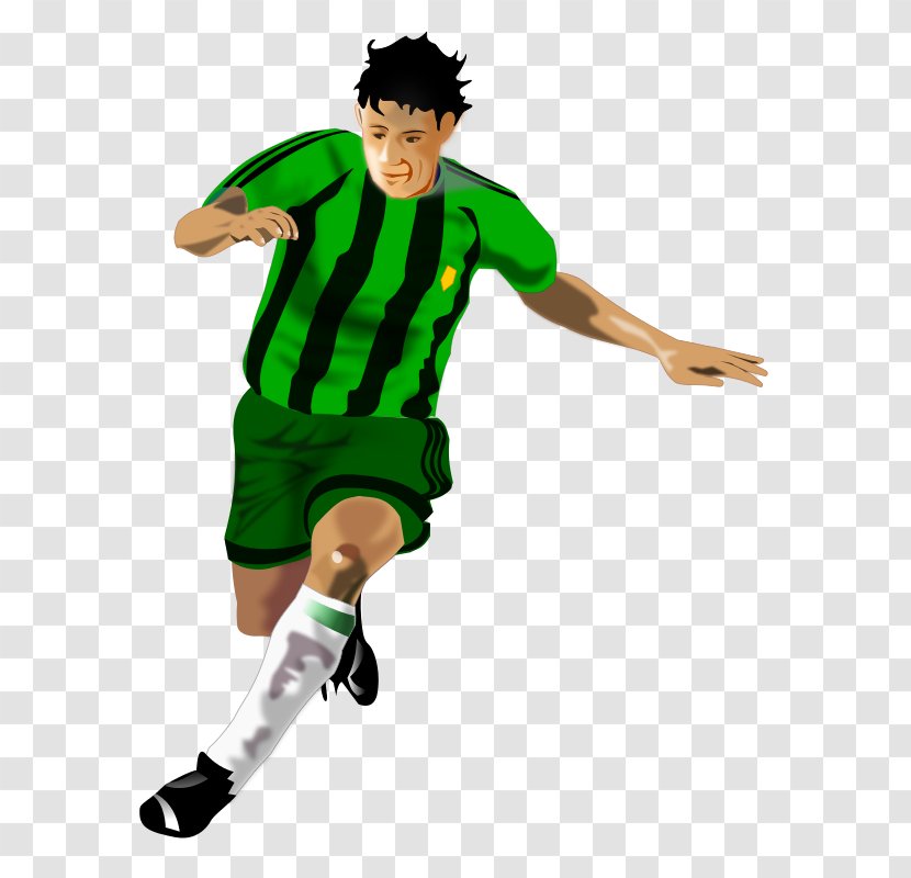 Football Player Clip Art - Joint - Soccer Clipart Transparent PNG