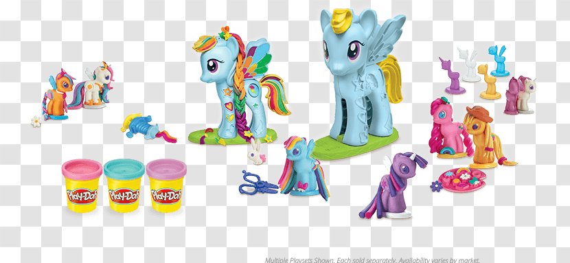 Play-Doh Rainbow Dash My Little Pony Fluttershy - Hasbro - Play Doh Transparent PNG