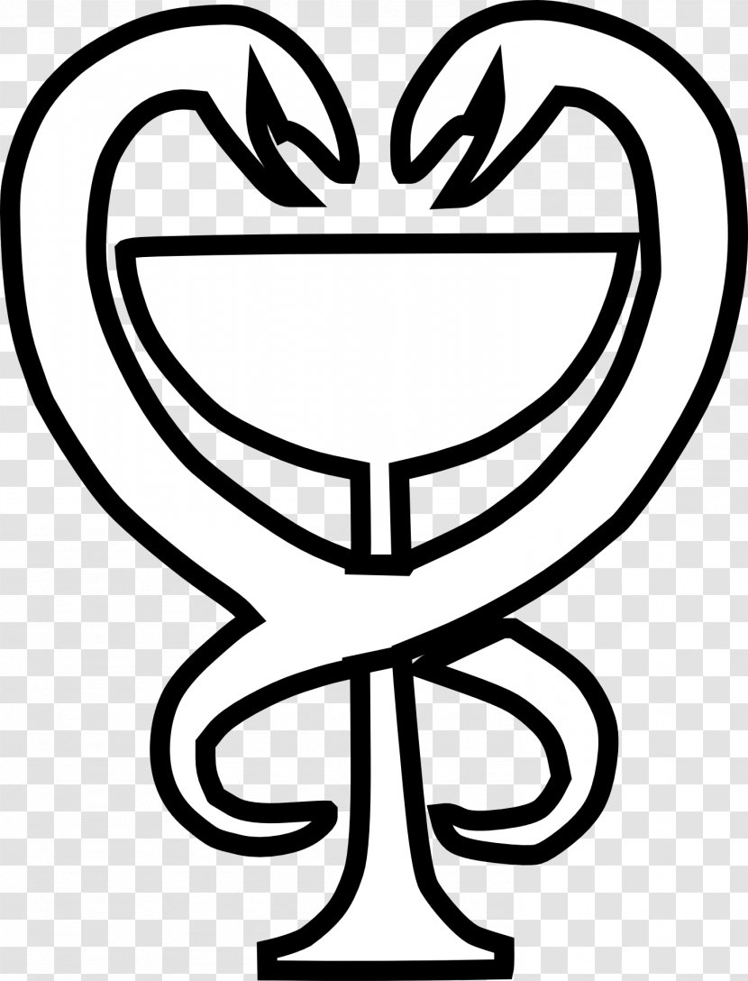 Snake Caduceus As A Symbol Of Medicine Staff Hermes Clip Art - Heart - Double Cup Transparent PNG