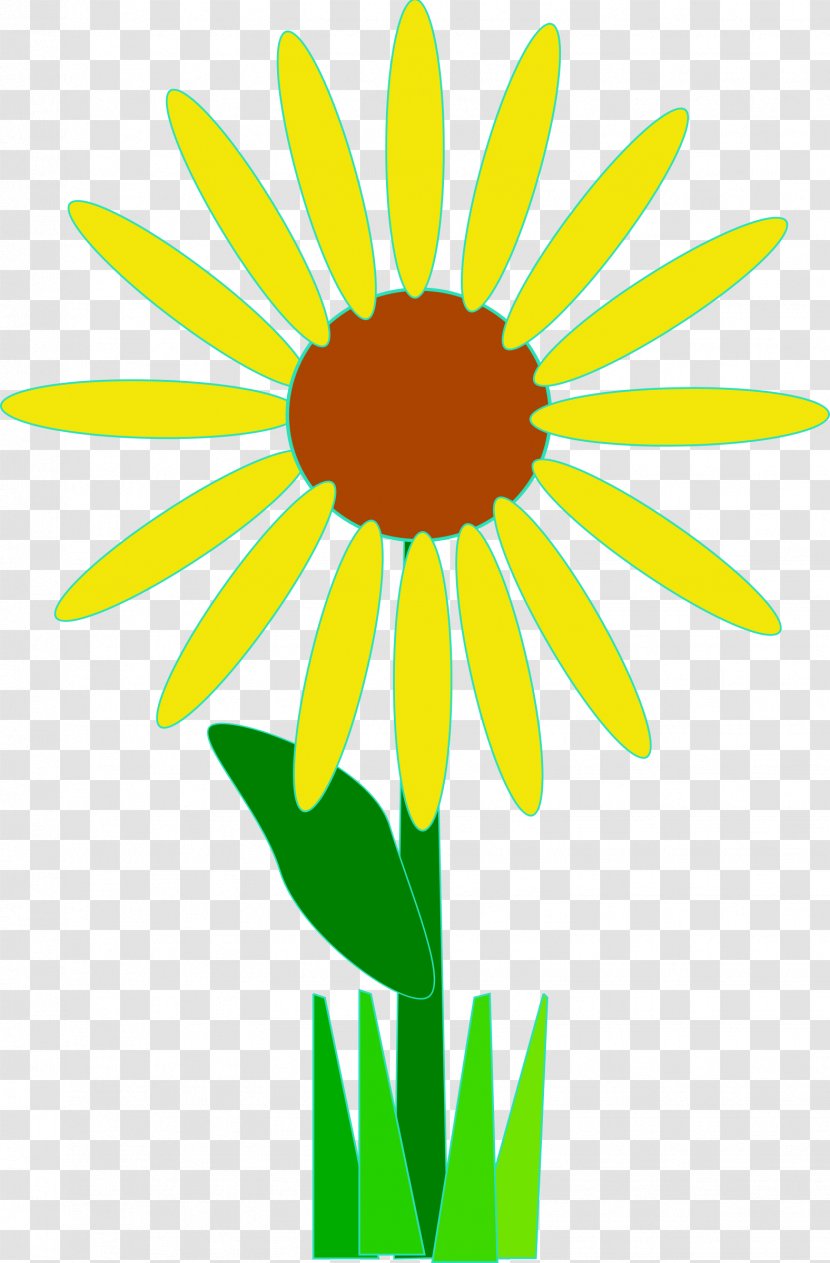 Flower Clip Art - Grass - Safflower Clipart Transparent PNG