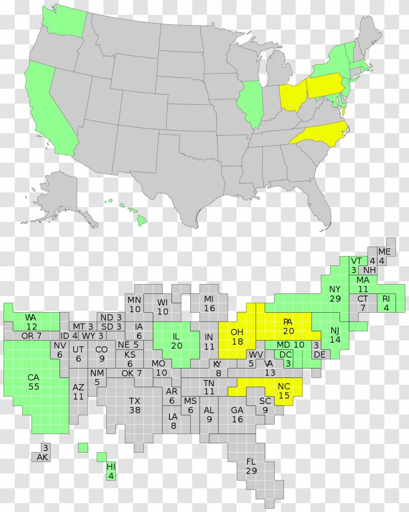 United States Of America US Presidential Election 2016 National Popular Vote Interstate Compact - Electoral College Transparent PNG