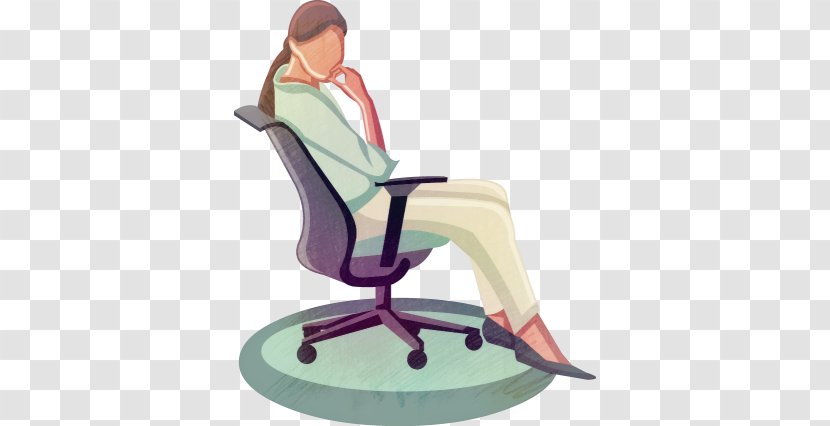 Human Resources Illustration - Businessperson - Vector Office Women Transparent PNG