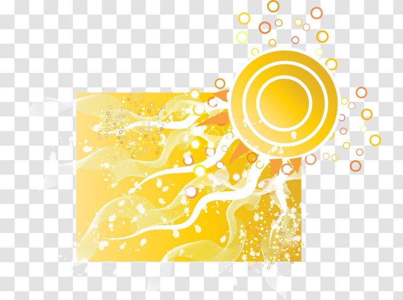 Sunlight CorelDRAW - Orange - Radiance Transparent PNG