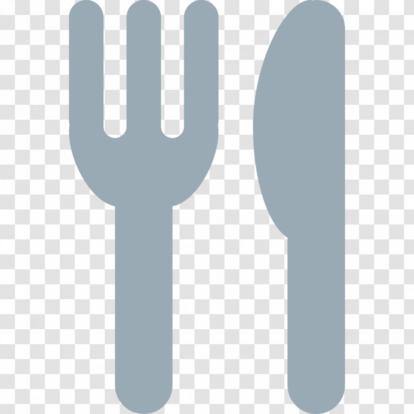 Knife Fork Emoji Spoon Fuzzy's Taco Shop - Cutlery Transparent PNG