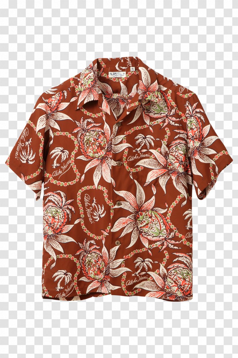 Sleeve Aloha Shirt T-shirt Pineapple - Surfing - Hawaiian Transparent PNG